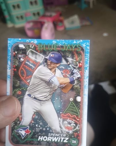 2024 Topps Holiday #H76 Spencer Horwitz — front