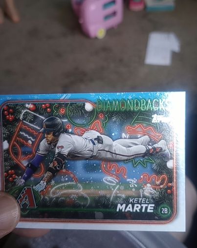 2024 Topps Holiday #H87 Ketel Marte — front