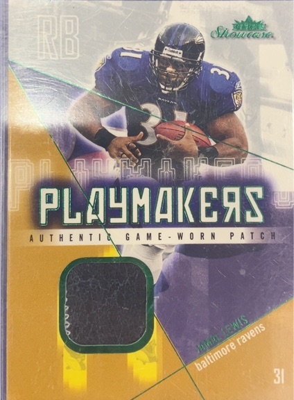 2004 Fleer Showcase Playmakers #31 Jamal Lewis — front