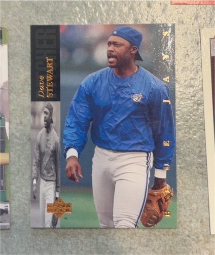 1994 Upper Deck #89 Dave Stewart — front
