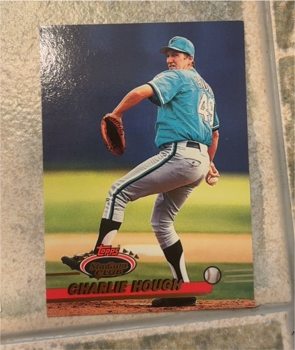 1993 Topps Stadium Club #610 Charlie Hough — front