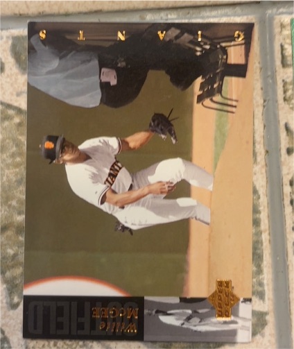 1994 Upper Deck #258 Willie McGee — front