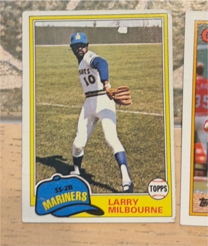 1981 Topps #583 Larry Milbourne — front