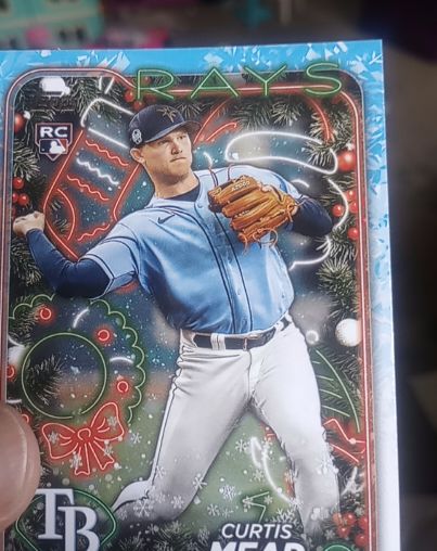 2024 Topps Holiday #H53 Curtis Mead — front