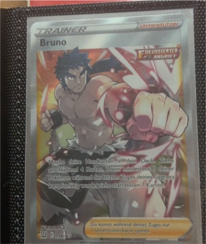 2021 Pokémon TCG Battle Styles #158 Bruno — front