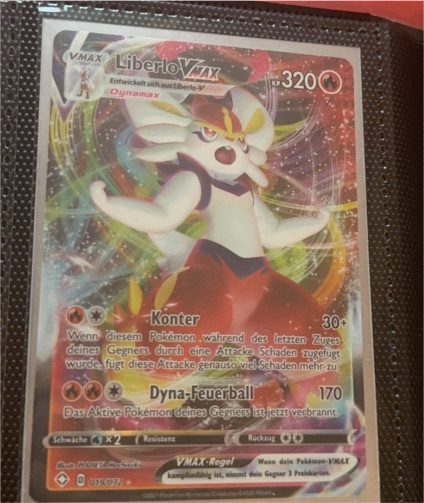 2021 Pokémon TCG Shining Fates #019/072 Liberlo VMAX — front