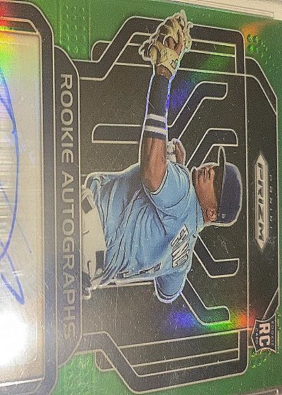 2022 Panini Prizm Rookie Autographs #RA-WF Wander Franco — front