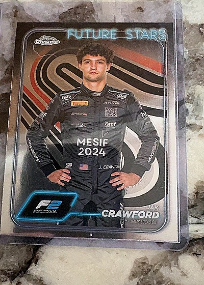 2024 Topps Chrome Formula 1 #33 Jak Crawford — front