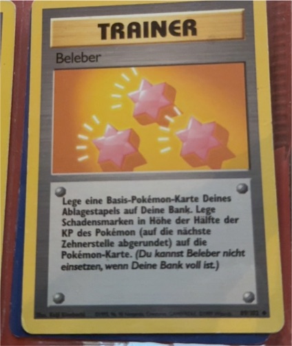 1999 Pokémon Base Set #89 Beleber — front