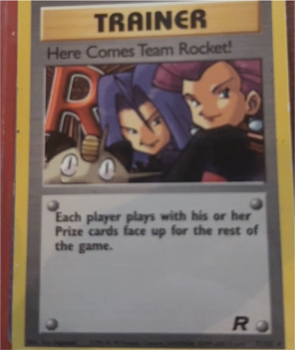 2000 Team Rocket #15 Here Comes Team Rocket! — front