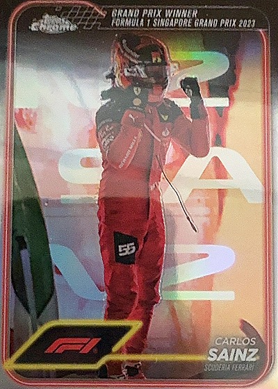 2023 Topps Chrome Formula 1 Carlos Sainz #unknown — front