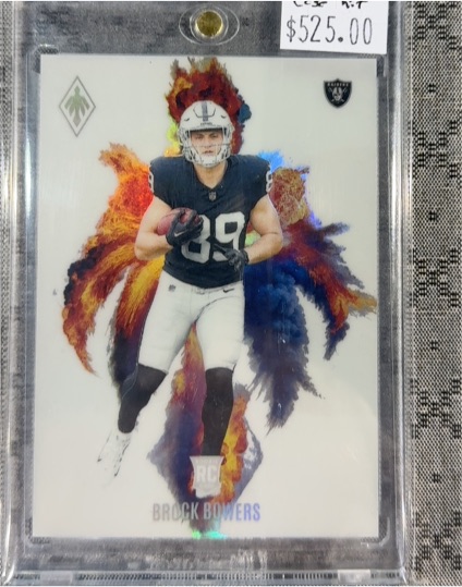 2024 Panini Phoenix #CB-BBS Brock Bowers — front