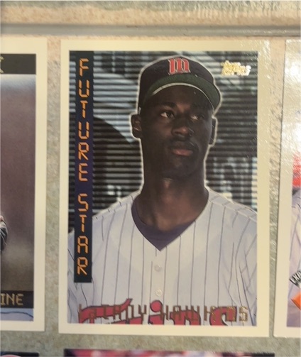 1995 Topps #179 LaTroy Hawkins Rookie Future Star Minnesota Twins — front