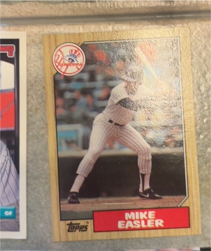1987 Topps #135 Mike Easler — front
