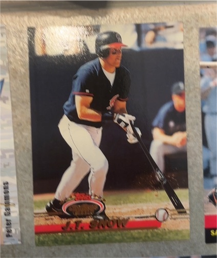 1993 Topps Stadium Club #719 J.T. Snow — front
