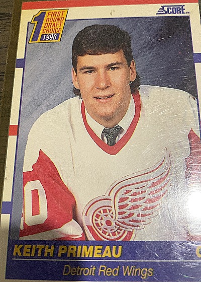 1990-91 Score #436 Keith Primeau — front