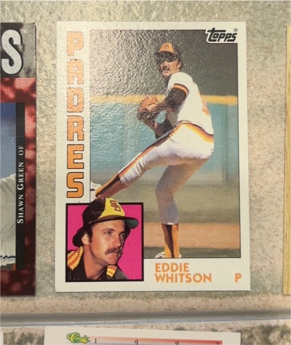 1984 Topps #277 Eddie Whitson — front