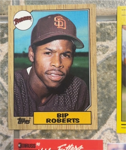 1987 Topps #637 Bip Roberts — front