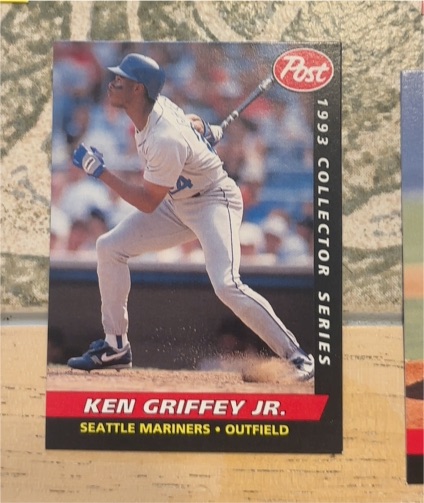 1993 Post Collector Series #7 Ken Griffey Jr. — front