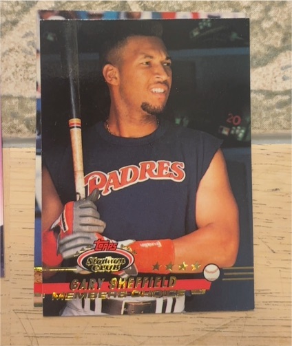 1993 Topps Stadium Club Members Choice #300 Gary Sheffield — front