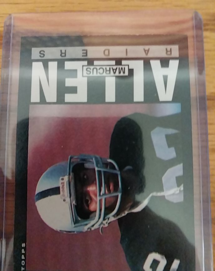 1985 Topps #282 Marcus Allen — front