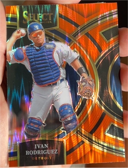 2024 Panini Select Ivan Rodriguez Detroit Tigers — front