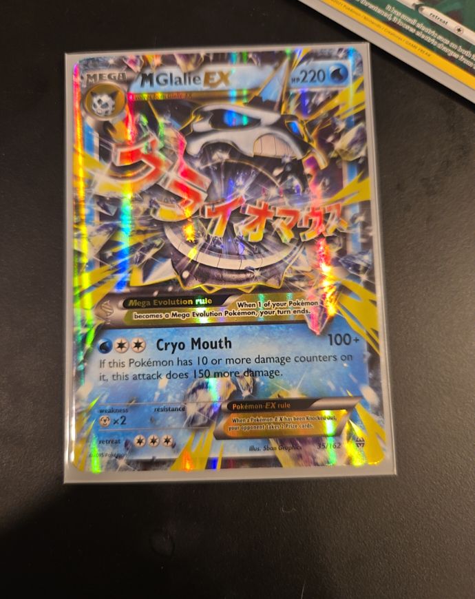 2015 Pokémon TCG XY Breakthrough #35 M Glalie EX — front