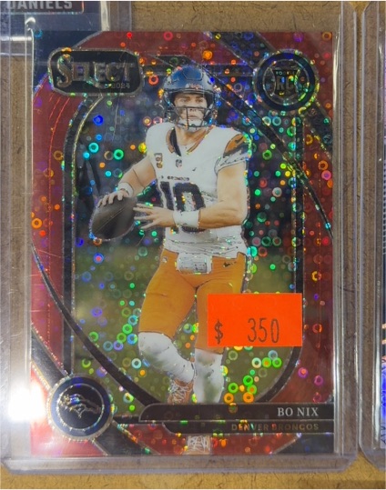2024 Panini Select #221 Bo Nix — front