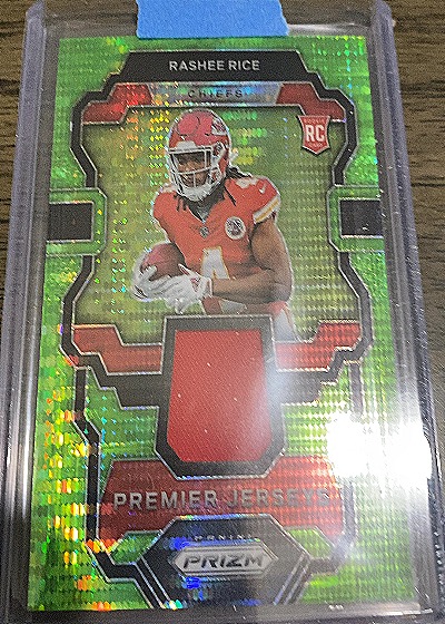 2023 Panini Prizm Premier Jerseys #PJ-RR Rashee Rice — front