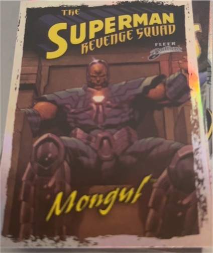 2025 Fleer Brilliants Superman Revenge Squad #RS-12 Mongul — front