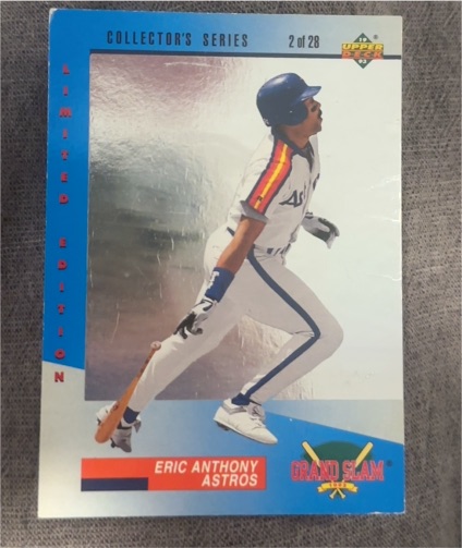 1992 Upper Deck Grand Slam #2 Eric Anthony — front
