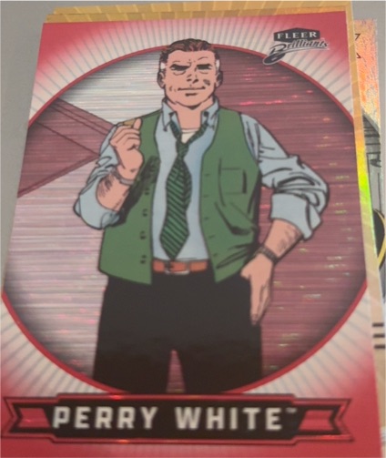 2025 Fleer Brilliants Superman #4 Perry White — front