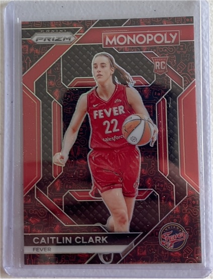 2024 Panini Prizm Monopoly WNBA #WNBA27 Caitlin Clark — front