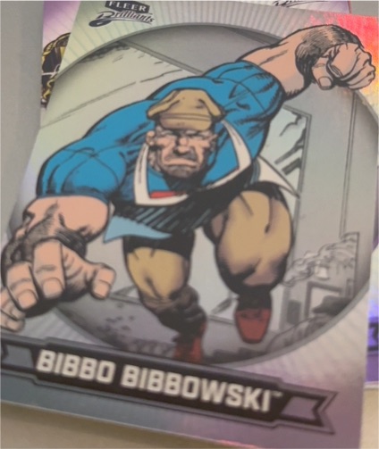 2025 Upper Deck Fleer Brilliants Superman #35 Bibbo Bibbowski — front