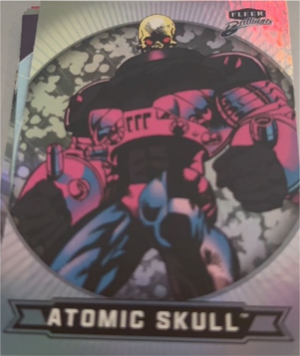 2025 Fleer Brilliants #55 Atomic Skull — front