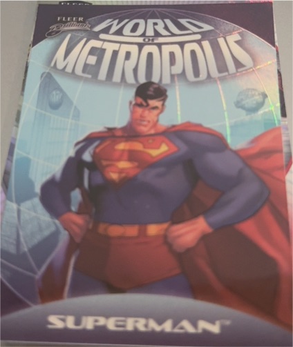 2025 Fleer Brilliants #WM-1 Superman World of Metropolis — front