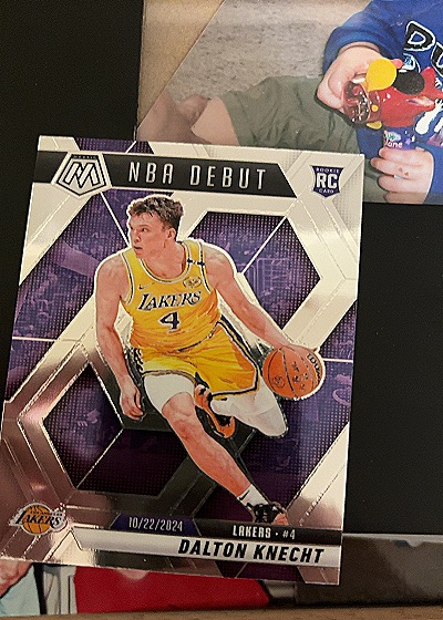 2024-25 Panini Mosaic NBA Debut #unknown Dalton Knecht — front