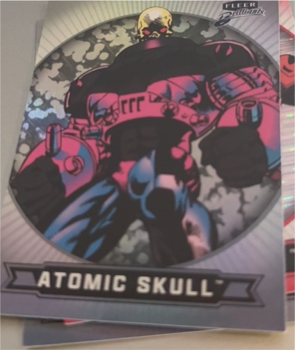 2025 Fleer Brilliants Superman #55 Atomic Skull — front