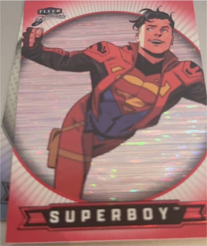 2025 Fleer Brilliants #16 Superboy — front