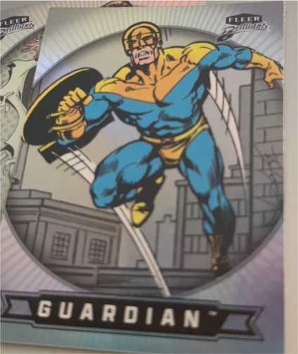 2025 Fleer Brilliants Superman #47 Guardian — front