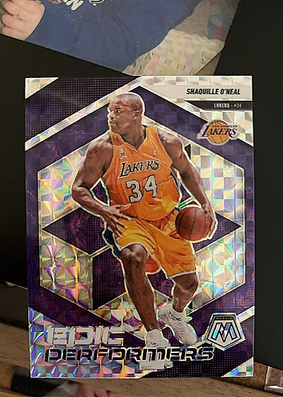 2020 Panini Mosaic #34 Shaquille O'Neal — front