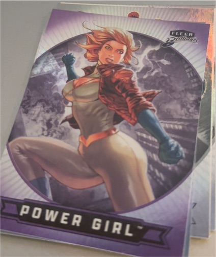 2025 Fleer Brilliants Superman #17 Power Girl — front