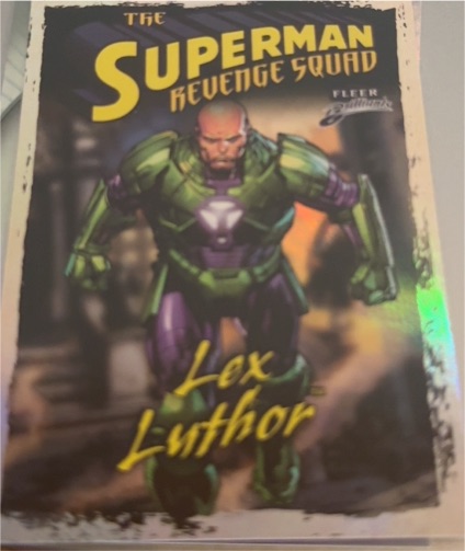 2025 Fleer Brilliants Superman Revenge Squad #RS-1 Lex Luthor — front