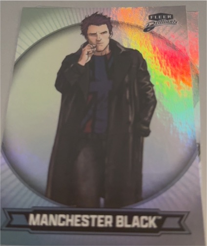 2025 Fleer Brilliants Superman #85 Manchester Black — front