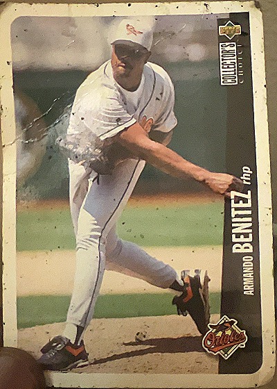 1996 Upper Deck Collector's Choice #52 Armando Benitez — front