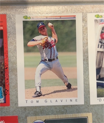 1992 Classic #T38 Tom Glavine — front