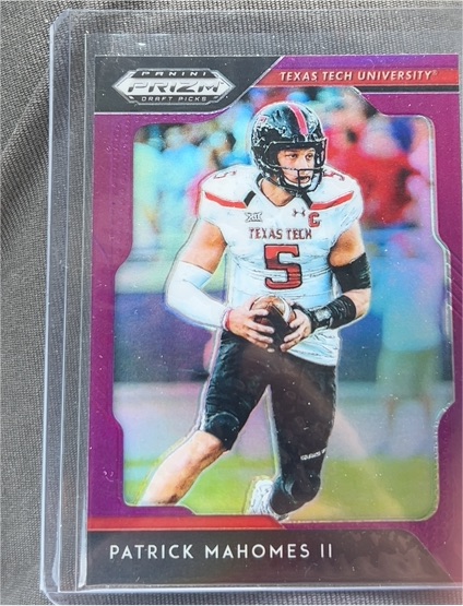 2019 Panini Prizm Draft Picks #72 Patrick Mahomes II — front