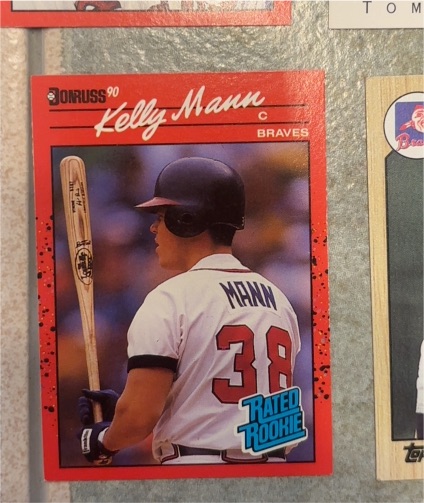 1990 Donruss #46 Kelly Mann — front