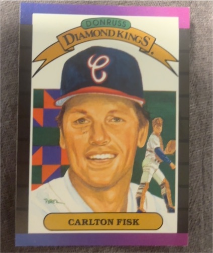 1989 Donruss Diamond Kings #7 Carlton Fisk — front