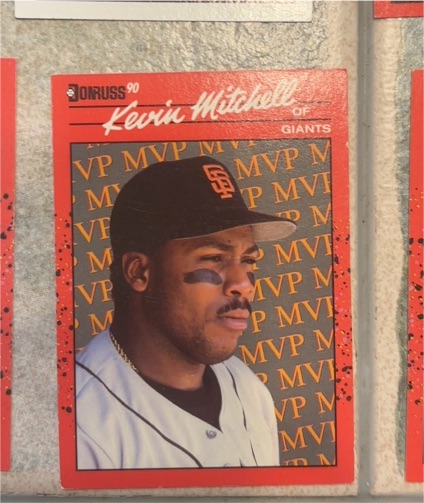 1990 Donruss #BC-11 Kevin Mitchell — front